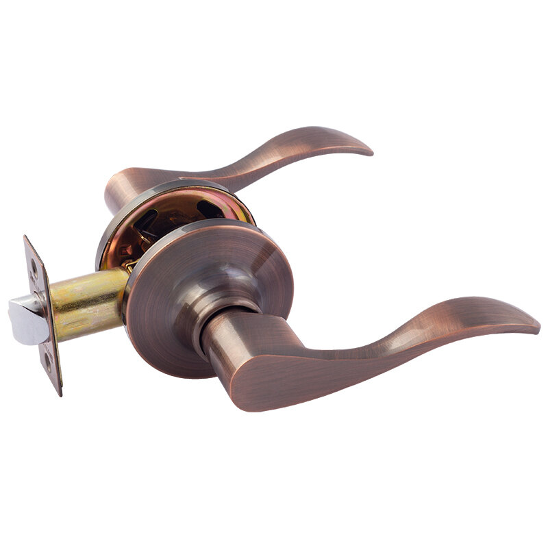 Защелка межкомнатная ЗВ1 - Ст. медь 05/без запирания