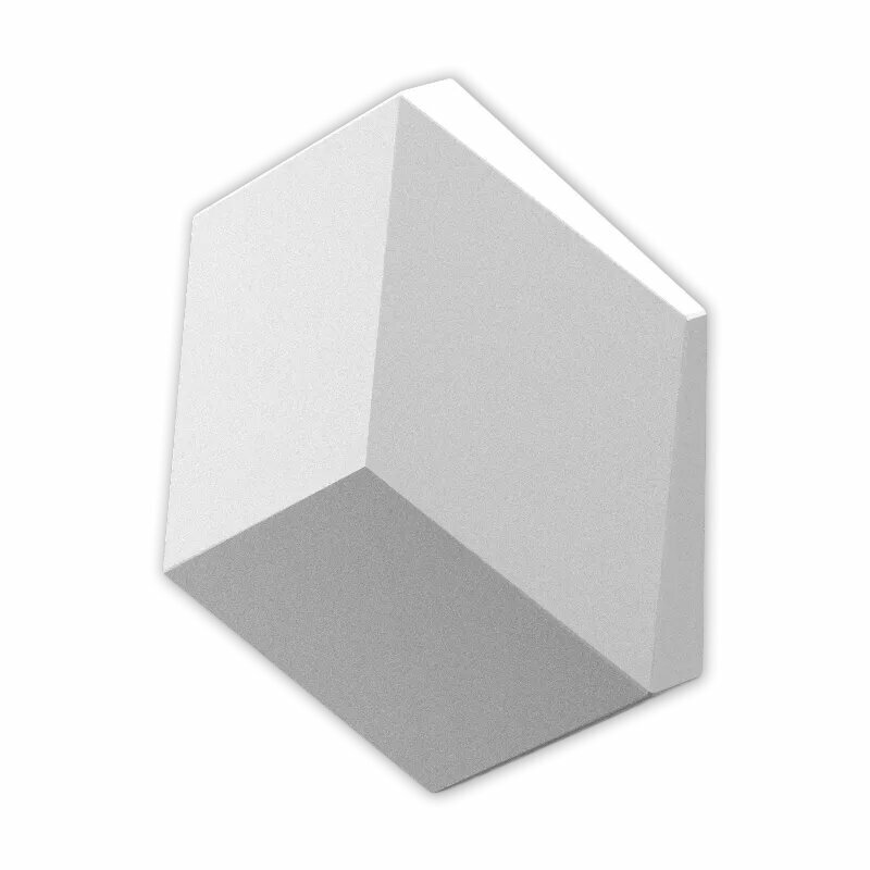 3D стеновая панель из гипса Cube-solo артикул E-0021 от Artpole