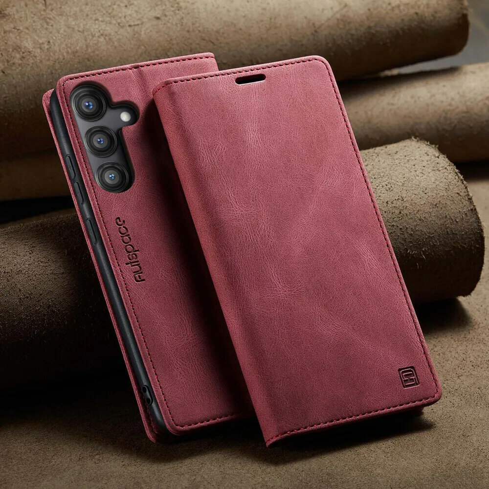 Для Samsung Galaxy A06 AutSpace чехол книжка, магнитное крепление флипа