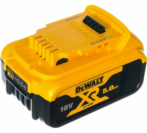 Аккумулятор (18 В, 5.0 А*ч, Li-Ion) DEWALT DCB 184 — фото 1