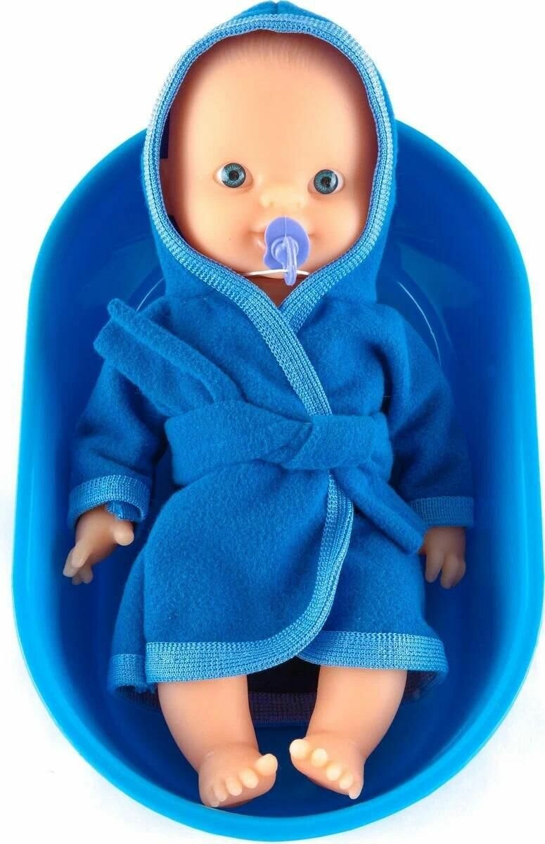 Пупс Плэйдорадо 22 см, в ванночке — фото 1