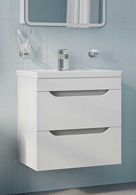 Тумба подвесная IDDIS Sky SKY60W0i95 60 см белый подходит умыв. 4076000i28