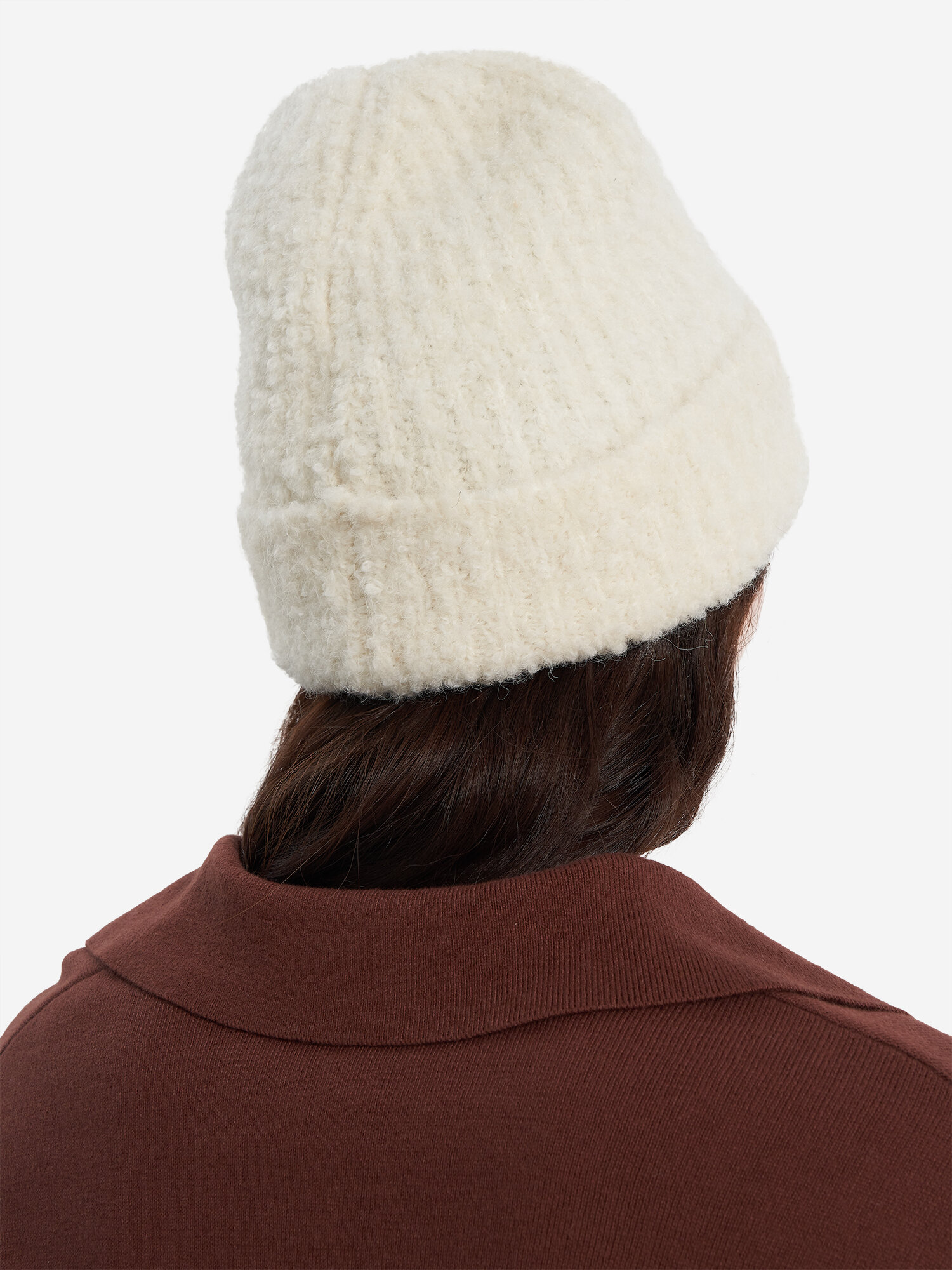 Шапка-бини SENSANA для женщин, размер one size, бежевый — фото 1