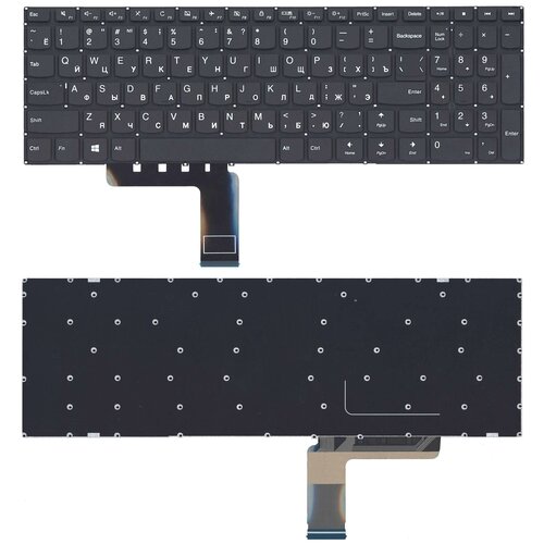 Клавиатура для ноутбука Lenovo IdeaPad 310-15ISK черная клавиатура для ноутбука lenovo ideapad 310 15isk 9z ncssn 00r