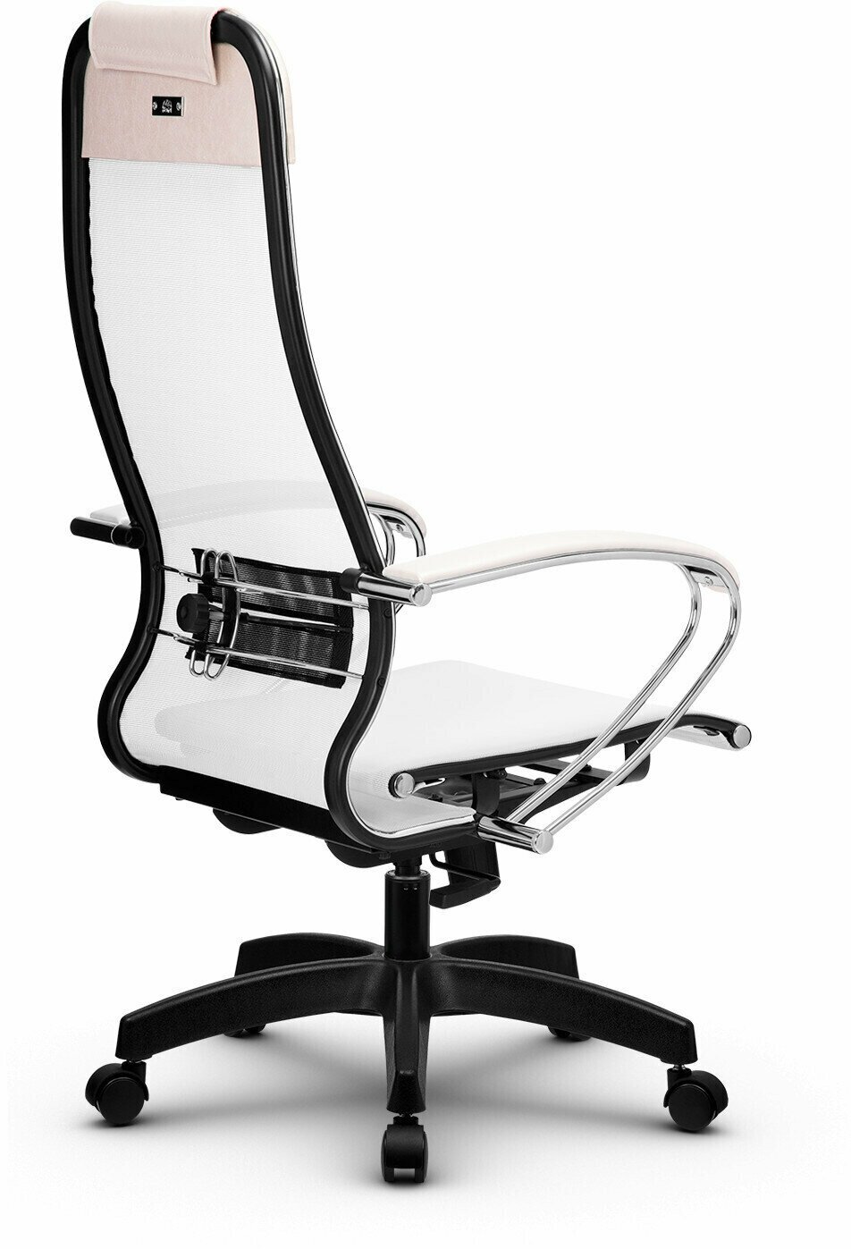 Компьютерное кресло МЕТТА-4(MPRU)/подл.131/осн.001 белый - фотография № 3