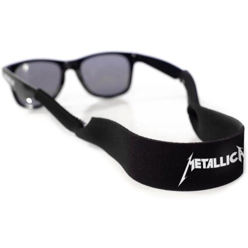 Лента держатель для очков Metallica, черный