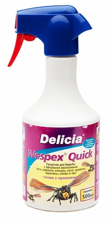 Спрей Delicia Wespex Quick от жалящих летающих насекомых