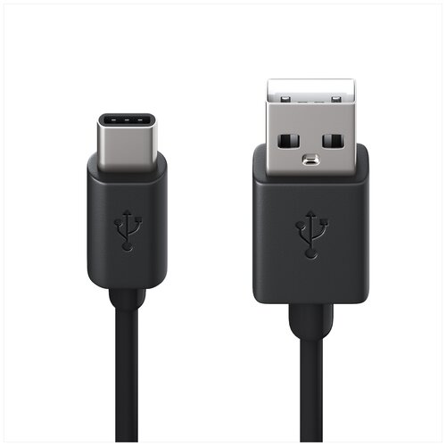 Кабель Red Line USB - Type-C, 1A, 1 м, 1 шт., черный дата кабель red line type c type c 1метр 2а белый