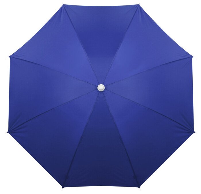 Зонт пляжный "Классика", d 180 cм, h 195 см, цвет микс - фотография № 5