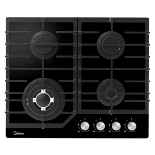 Варочная панель газовая Midea MG645TGB черная стекло 1826100₽