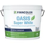 Краска для потолков Oasis Super White FINNCOLOR 9л белый - изображение