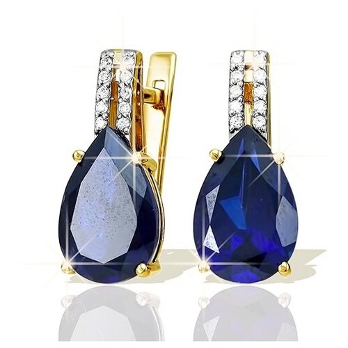 Серьги из золота 2-535