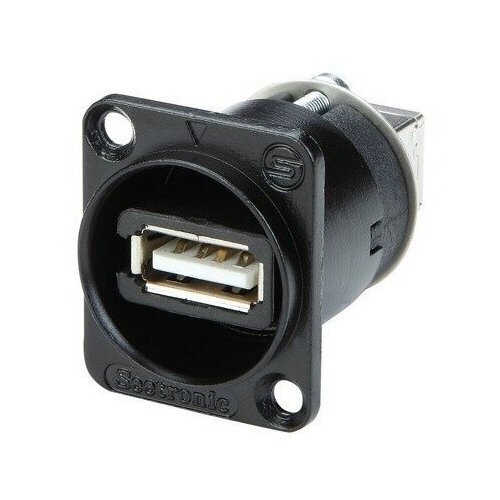 разъем neutrik usb usb nausb w b 1 шт черный Терминал USB Seetronic SAUSB-W-B