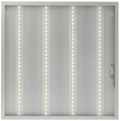 Светильник светодиодный с драйвером Армстронг Sonnen Эко, 4000 K, нейтральный белый, 595х595х19 мм, 36 Вт, прозрачный, 237152