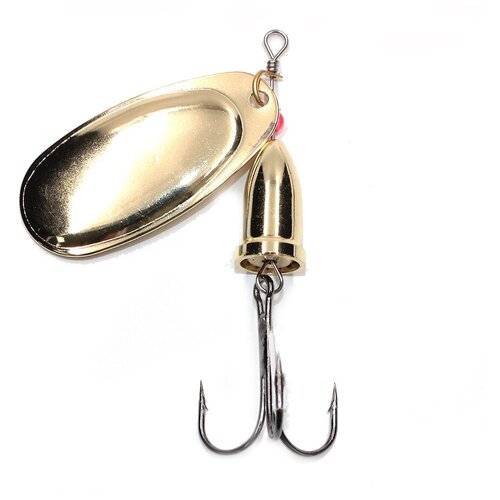 Блесна вращ. Namazu Lothar, вес 12 г, цвет 02 (латунь)