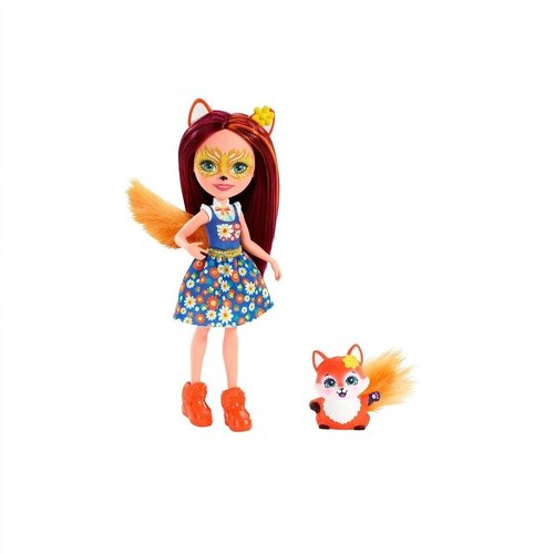 Кукла с питомцем Лисичка Фелисити (Mattel Enchantimals FXM71)