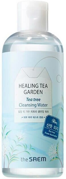 Вода очищающая с экстрактом чайного дерева The Saem Healing Tea Garden Tea Tree Cleansing Water (300 мл)