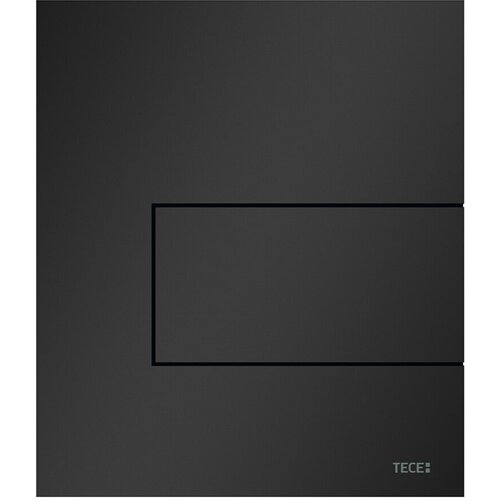 TECE 9242813 TECEsquare Металлическая панель смыва с картриджем для писсуара, цвет черный матовый
