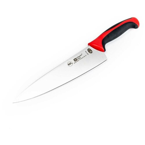 Нож Поварской Atlantic Chef, 23 см, с красно-черной ручкой