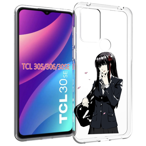 Чехол MyPads Persona 5 - Togo Hifumi для TCL 30SE / TCL 305 / TCL 306 / TCL 30E задняя-панель-накладка-бампер чехол mypads persona 5 art для tcl 30se tcl 305 tcl 306 tcl 30e задняя панель накладка бампер