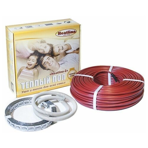 HEATLINE 2 Теплый пол в стяжку 20Р2Э- 5-110 двухжильный 110 Вт 065-11 м2 1600₽