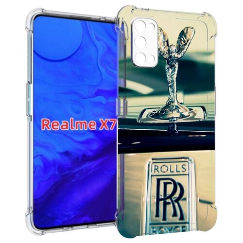 Чехол задняя-панель-накладка-бампер MyPads Rolls Royce ролс ройс 1 для Realme X7