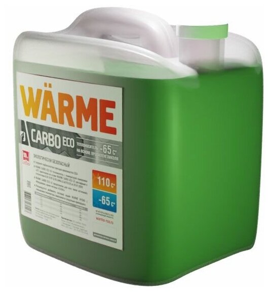фото Теплоноситель, антифриз для отопления Warme Carbo Eco 65 (20 л)