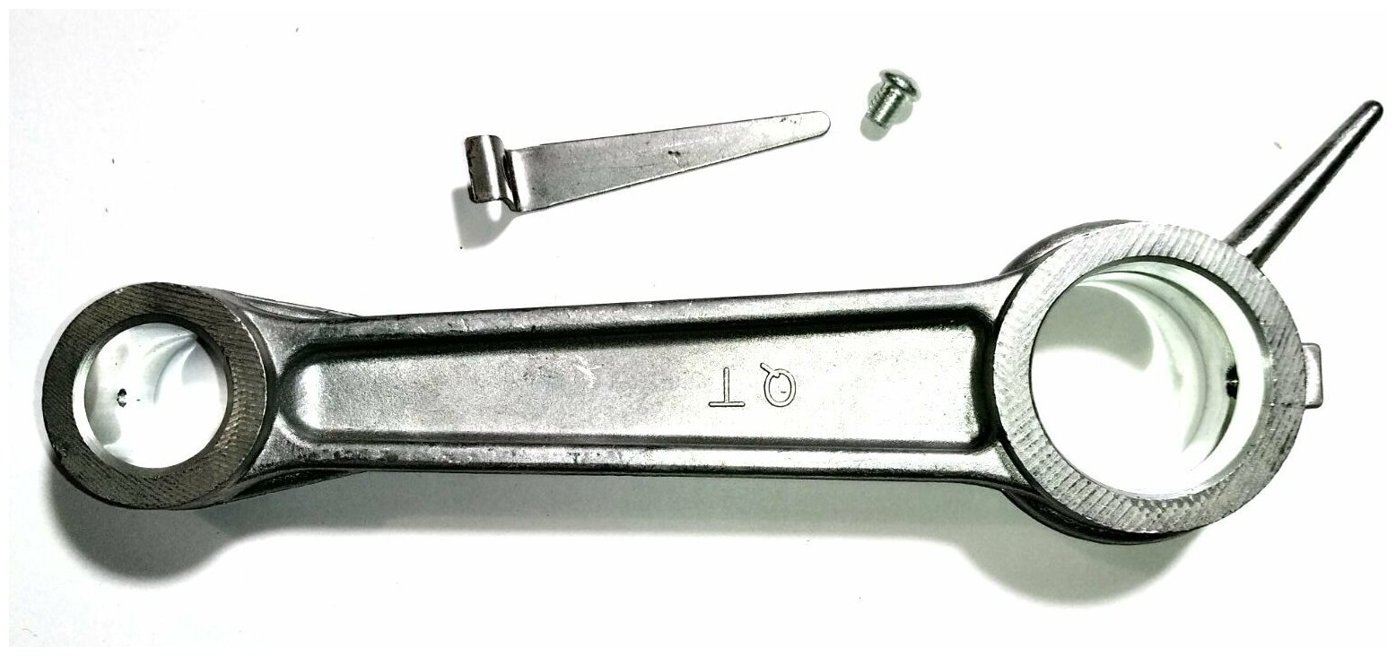 Шатун для компрессора (диаметр - 20x32 мм, длина по центру отв. 137 мм)