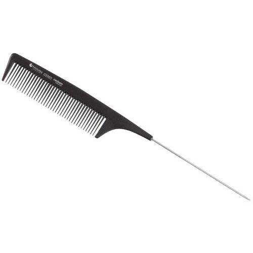 Hairway Расчёска Carbon Advance C металлическим хвостиком, 1 шт.