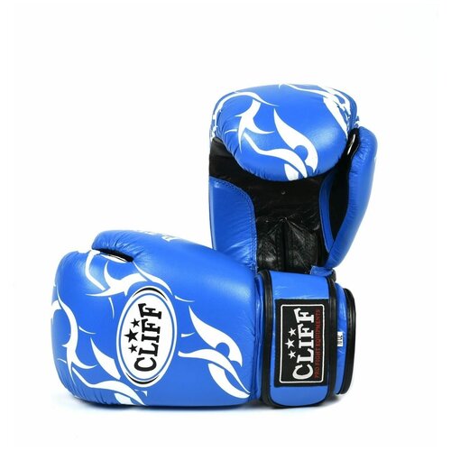 Перчатки бокс P.TECH (кожа) 10 oz цвет: синий перчатки боксерские twins синие натуральная кожа 12 oz пакистан