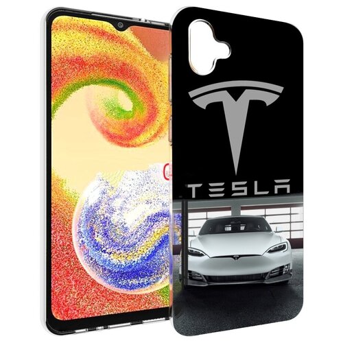 чехол mypads tesla тесла 3 для samsung galaxy a04 задняя панель накладка бампер Чехол MyPads Тесла для Samsung Galaxy A04 задняя-панель-накладка-бампер