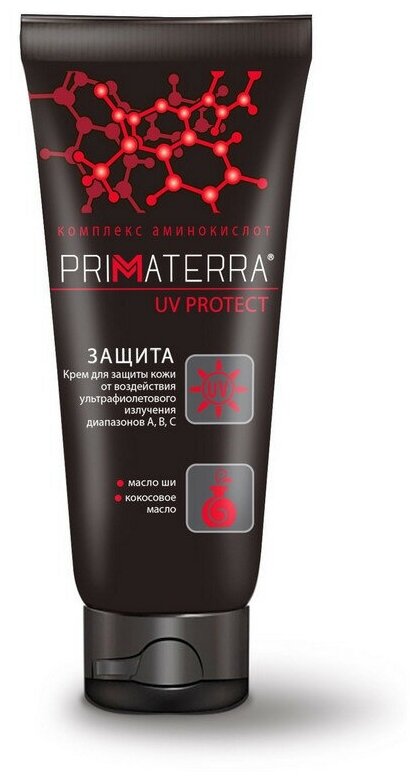 Крем защитный Primaterra UV PROTECT для лица и рук от UF 100 мл 1040543