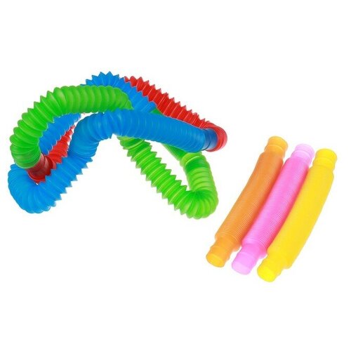 Игрушка антистресс Pop Tubes, набор 6 шт, цвета микс