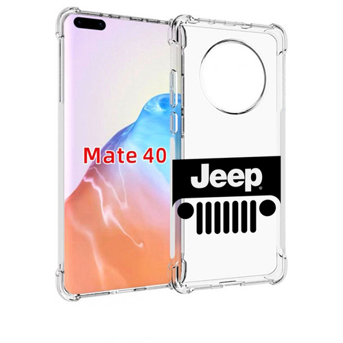 Чехол MyPads jeep-джип-3 мужской для Huawei Mate 40 / Mate 40E задняя-панель-накладка-бампер чехол mypads suzuki сузуки 3 мужской для huawei mate 40 mate 40e задняя панель накладка бампер