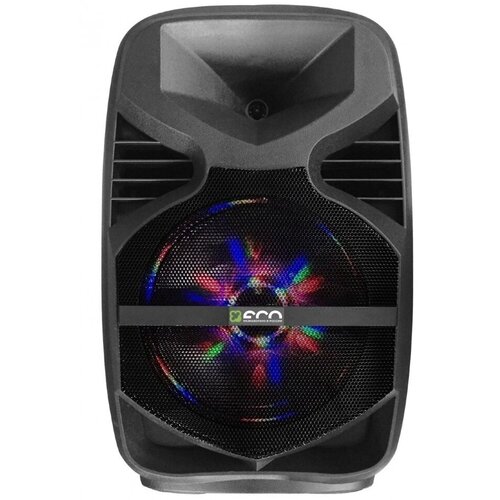 ECO DISCO BOX-12A MP3 (T) Активная акустическая система с MP3 плеером и светодиодной подстветкой. Мощность (RMS) - 250 Вт, max - 500 Вт. Кофигурация: