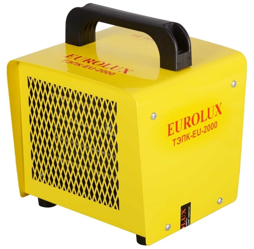 Электрическая тепловая пушка электрод зажигания Eurolux ТЭПК-EU-2000 без горелки (2 кВт)