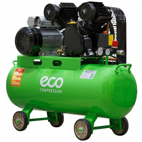 Компрессор масляный Eco AE-705-B1, 70 л, 2.2 кВт компрессор масляный eco ae 2005 2 200 л 3 квт