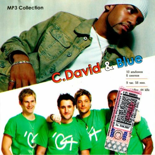 Craig David  & Blue. 10 Альбомов CD-mp3