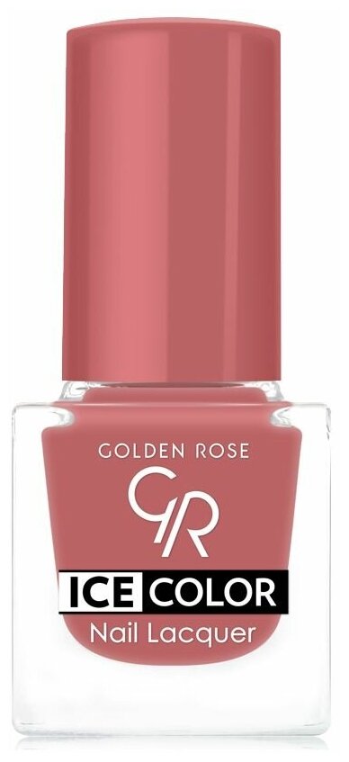 GOLDEN ROSE Лак для ногтей ICE COLOR 6мл 217 тон