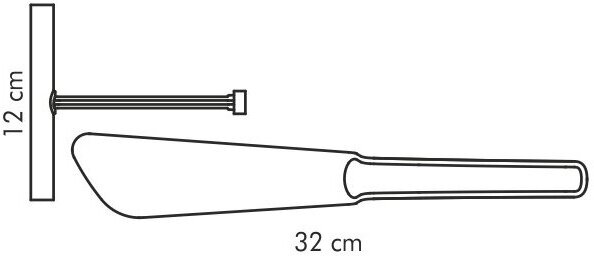 Лопатка Tescoma Delicia 630066 нейлон желтый 1 шт. - фотография № 10