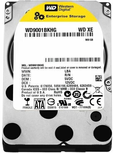 Жесткий диск SAS 900GB Western Digital WD9001BKHG