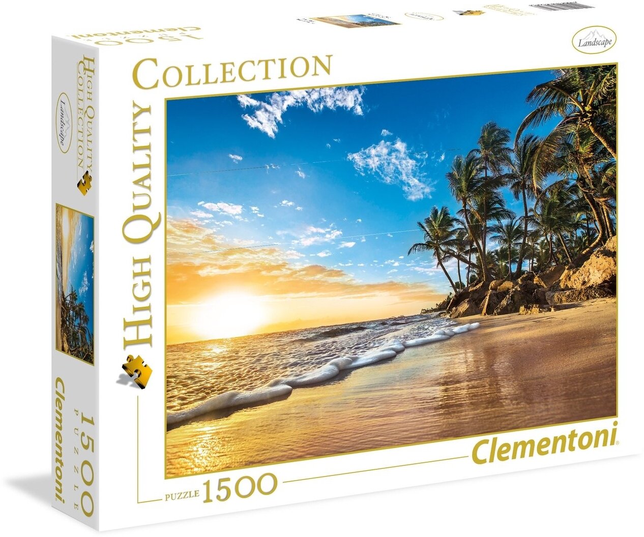 Пазл-1500 Тропический рассвет (31681) Clementoni - фото №4