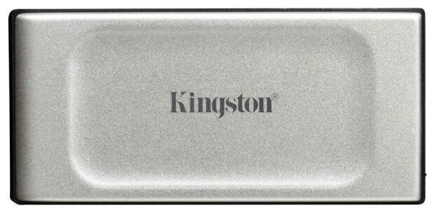 Внешний SSD диск 1.8 4 Tb USB Type-C Kingston SXS2000 серебристый