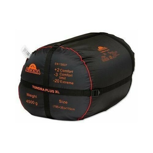 Просторный спальник для путешествий даже в сильные заморозки Alexika Tundra Plus XL 2159900₽