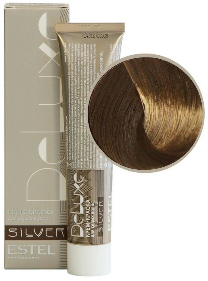 Estel Крем-краска для седых волос Silver, 60 мл (Estel, ) - фото №17