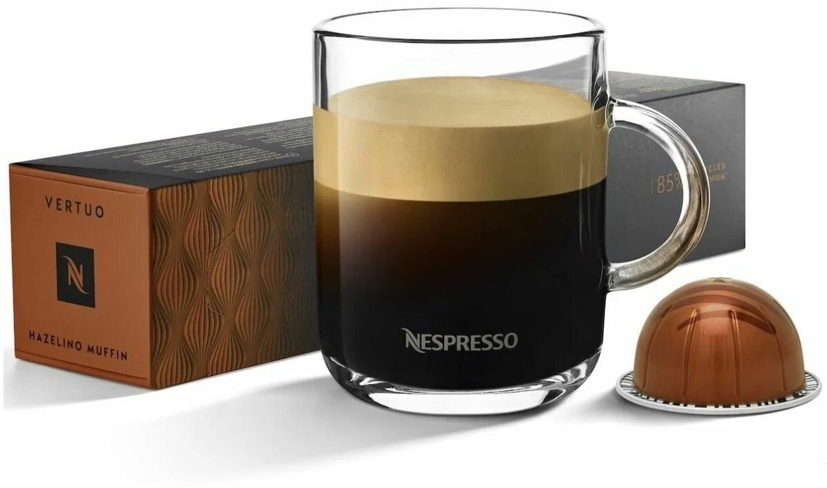 Кофе в капсулах Nespresso Vertuo ROASTED HAZELNUT, 230 ml - фотография № 1