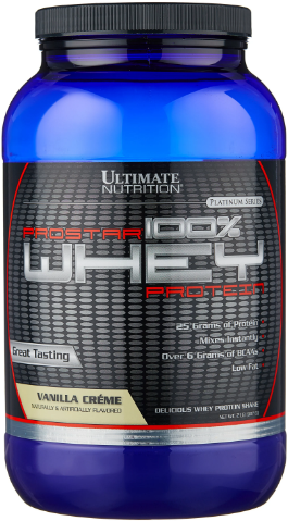 Ultimate Nutrition Prostar 100% Whey Protein 908 гр. 2lb (Ultimate Nutrition) Ванильный крем