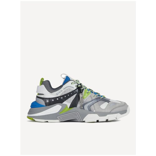 фото Кроссовки geox для мальчиков t94bta01443c1236, цвет белый/светло-серый, размер 36