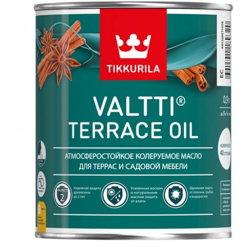 Масло для террас и садовой мебели Tikkurila VALTTI TERRACE OIL