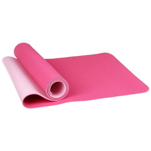 Коврик Sangh Yoga mat, 183х61 см розовый 0.6 см коврик inex suede yoga mat 183х61 см небо с позолотой 0 3 см